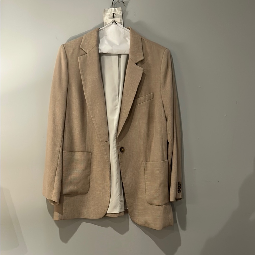 H&M Beige Blazer for women